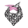 KID'S CAP AND SCARF (MOUSE) - PANDAS / pink 44-47