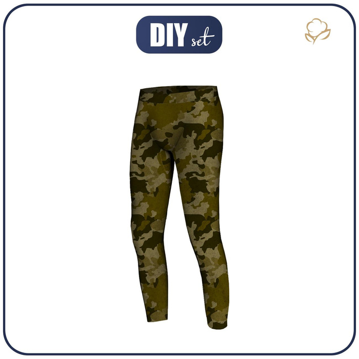 JUNGS THERMO LEGGINGS (HUGO) - FISHING TIME - Nähset 110