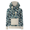 UNISEX HOODIE (HYDRA) - WINTER FLOWERS M. 2 - Nähset (122/128)