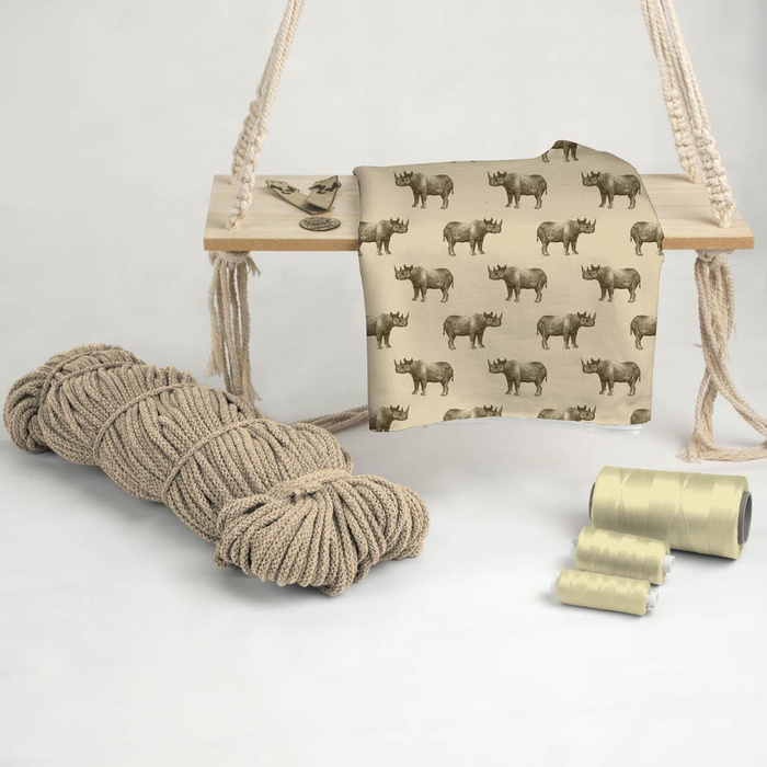 RHINOS (SAFARI) - single jersey with elastane 