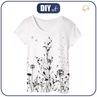 PYJAMAS-T-SHIRT "LINDA" - WIESE - Nähset