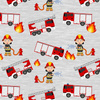 FIRE BRIGADE / fire - single jersey with elastane TE210