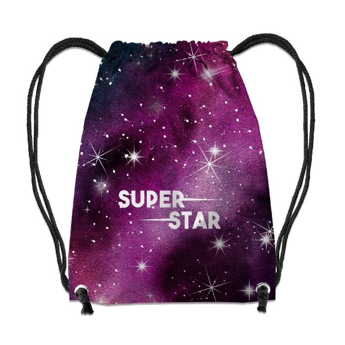 GYM BAG - WATERCOLOR GALAXY PAT. 8 - small