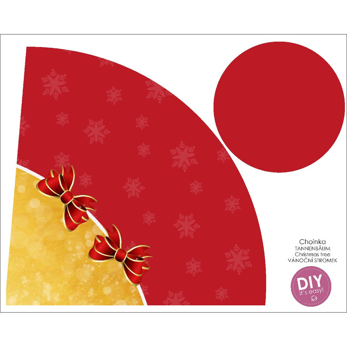 CHRISTMAS TREE - BOW - DIY IT'S EASY