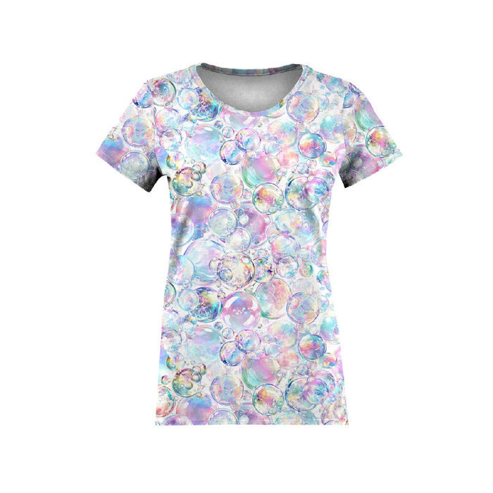 RAINBOW BUBBLES - Viskose Jersey