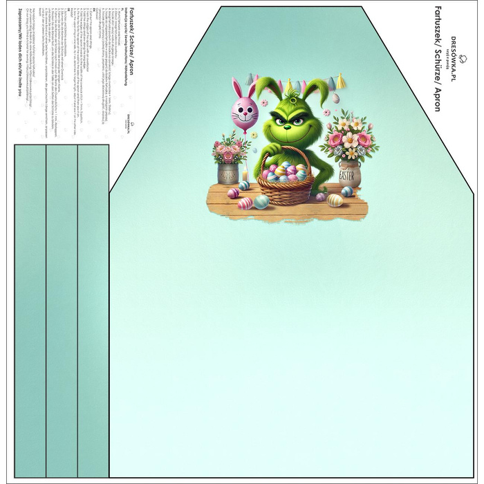 Schürze - FUNNY EASTER ms.4 PRANKSTER - Nähset