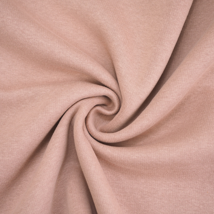 Wintersweat angeraut D300 - SCHMUTZIGES ROSA