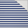 NAUTICAL STRIPES - Jersey wiskozowy