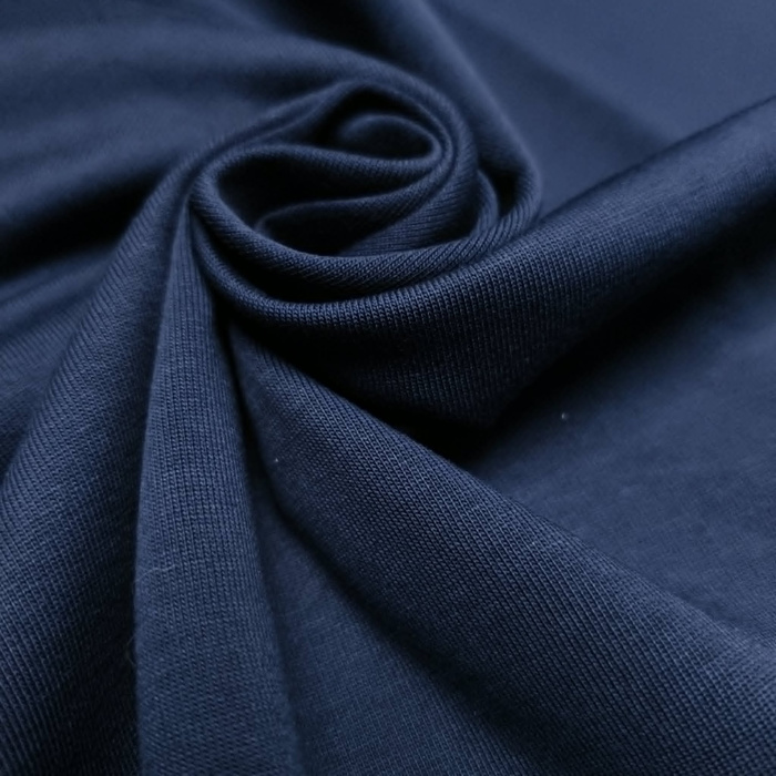 Single Jersey HEAVY 260g/ 100% bawełna - GRANATOWY