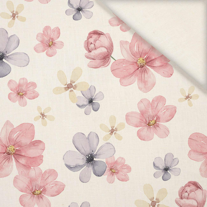 MALOVANÉ KVĚTINY vz. 3 - Len 100%