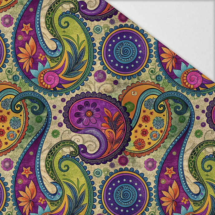 PAISLEY wz.18 - Hydrophobic brushed knit