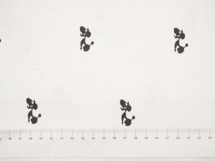 PUDEL (MINIMAL) / B-00 weiß - Single Jersey TE210