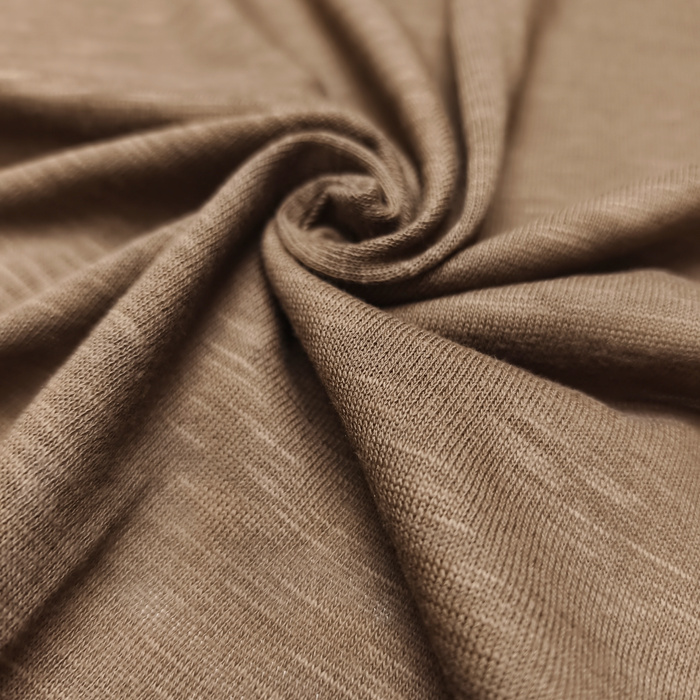 Baumwoll-Slubjersey mit Bio-Baumwolle 170g - KASTANIE D-71