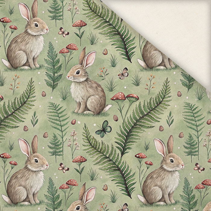 HAPPY BUNNY WZ. 8 - Slub Weave