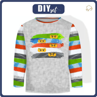 LONGSLEEVE - NINJA TÝM - single jersey