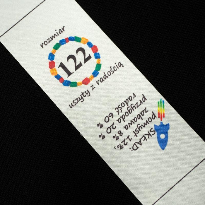 Jungs Textillabel - Größe 50 - 4 Stck Set