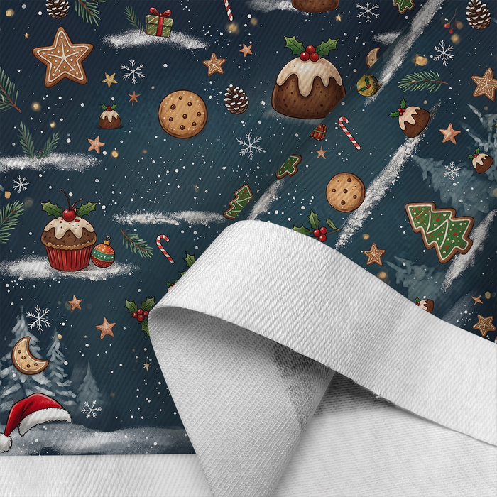 SWEET CHRISTMAS - Drelich bawełniany
