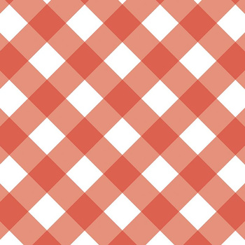 DIAGONAL CHECK / red