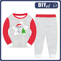 KINDERPYJAMAS "MIKI" - WINTERMAUS BLANKA - Nähset