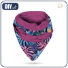 BUTTON SCARF - monstera wz.11 - sewing set