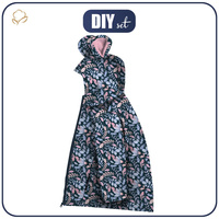 KIDS JACKET TEDDY (ZOE) - SUMMER FOLK PAT. 2 - sewing set (98/104)