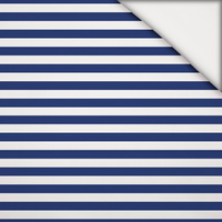 NAUTICAL STRIPES - leichte Maschenware angeraut