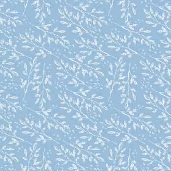 FROSTED TWIGS (ENCHANTED WINTER) - Cotton woven fabric
