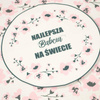 PANEL PODUSZKOWY - Najlepsza Babcia na Świecie/ malowane kwiaty - HOME DECOR PREMIUM