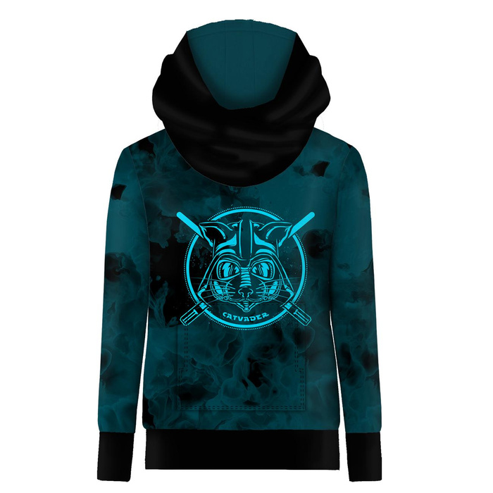 UNISEX HOODIE (HYDRA) - NEON GALAXY MS.8 - Nähset M