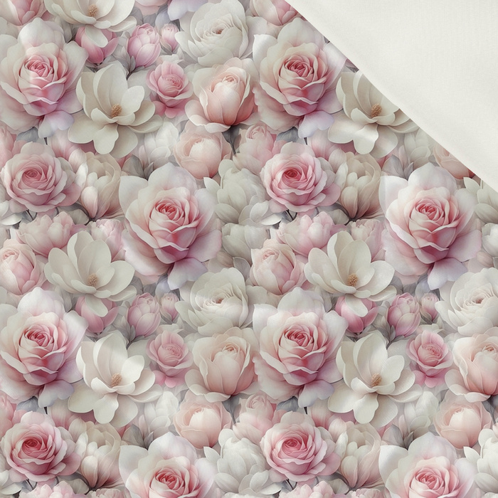 PASTEL FLOWERS WZ. 22 - Satyna
