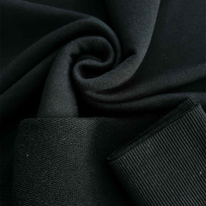 Sommersweat HEAVY 400g - SCHWARZ