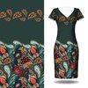 BUNT PAISLEY - Kleid-Panel krepp