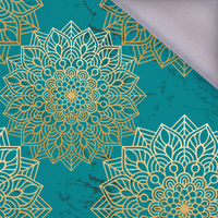 MANDALA vz. 5 / Smaragdově zelená - softshell