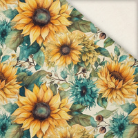 Sunflowers wz. 8 - Slub Weave