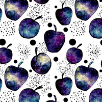 GALACTIC FRUITS - Viscose jersey WE210