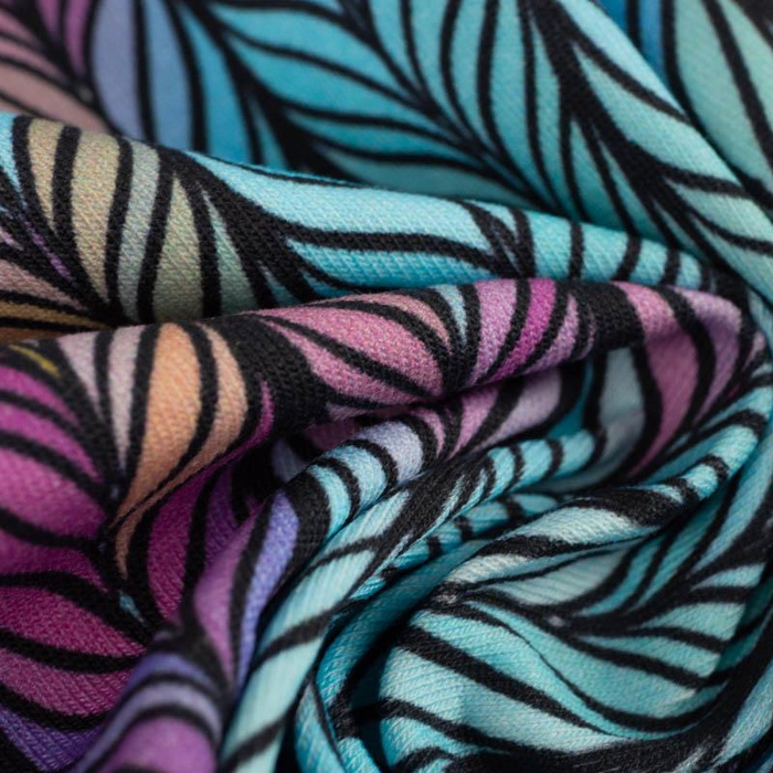 BRAID / rainbow - Waterproof woven fabric