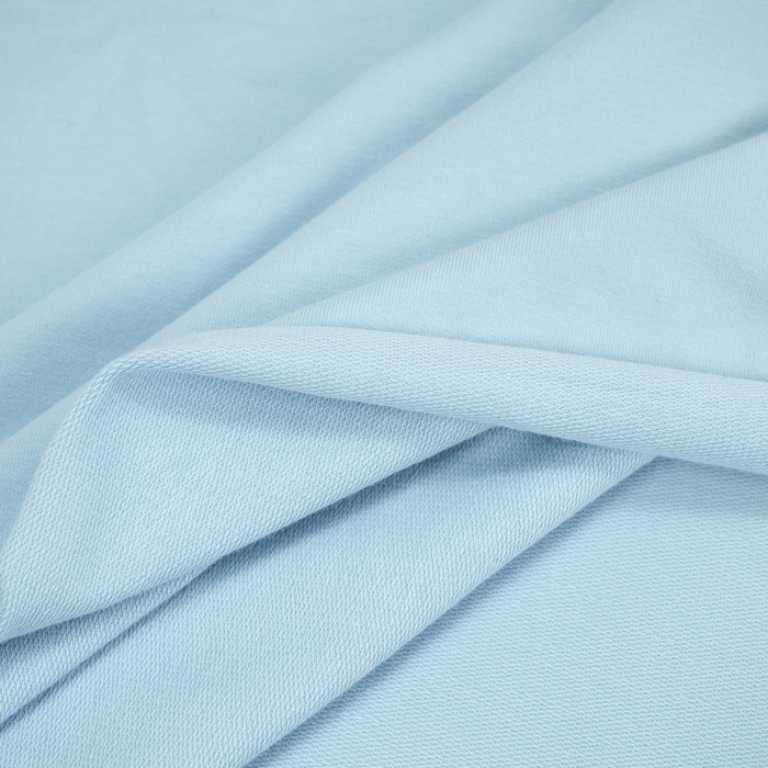Dzianina pętelkowa z elastanem - BABY BLUE (D-63)