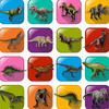 DINO TILES PAT. 2 - Cotton woven fabric