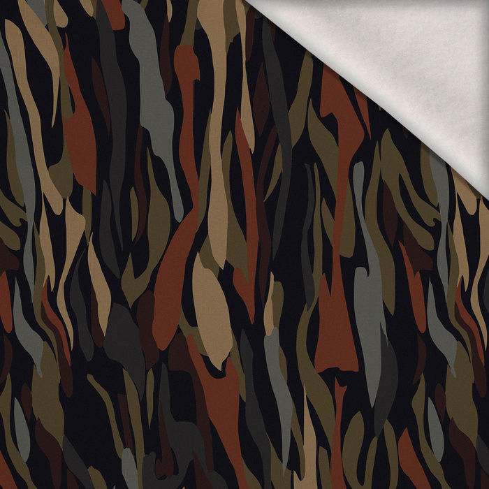 RETRO GEOMETRIC WZ. 12 - Wintersweat angeraut mit Elastan ITY