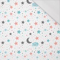 STARRY SKY (PASTEL SKY) - single jersey with elastane