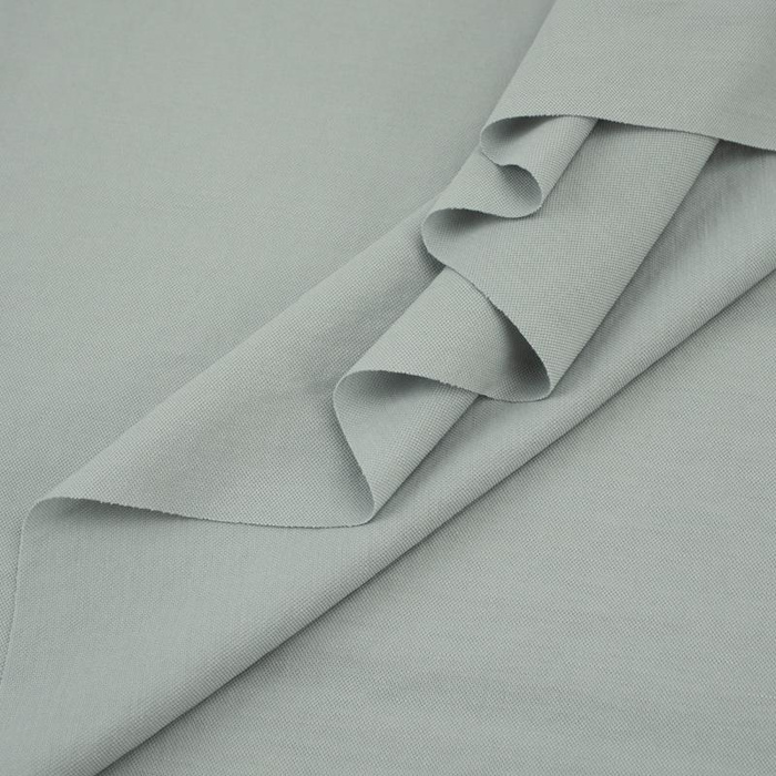 LIGHT GREY - Viscose knit fabric lacoste type 170g
