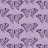 BUTTERFLIES / purple (PURPLE BUTTERFLIES) - Cotton woven fabric