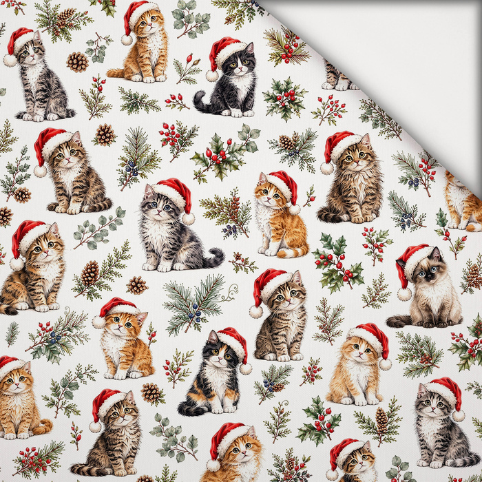 CHRISTMAS PETS WZ. 1 - lehký, česaný úplet