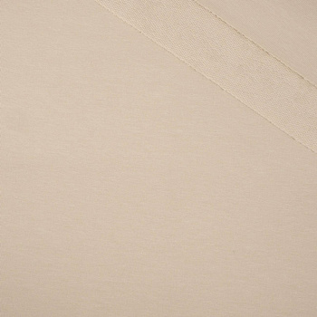 D-55 LIGHT BEIGE - looped knitwear with elastan