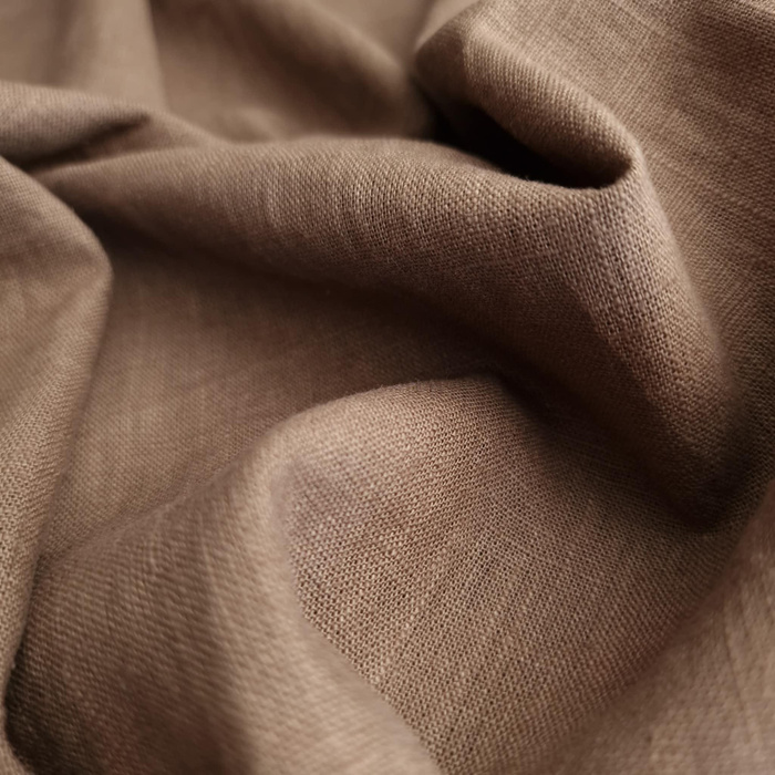 Ramie with Cotton - BROWN