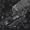 ARCTIC WOLF -  PANEL (60cm x 50cm) looped knit fabric with elastane ITY