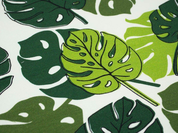 50cm TROPIC LEAVES - single jersey TE210