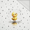 DUCKIE RAIN WZ. 4 - panel (60cm x 50cm) teplákovina