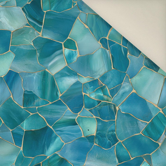 STAINED GLASS WZ. 27- Welur tapicerski