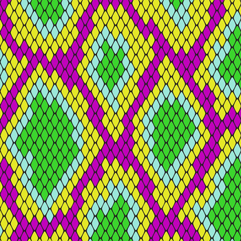 NEON SNAKE'S SKIN PAT. 2